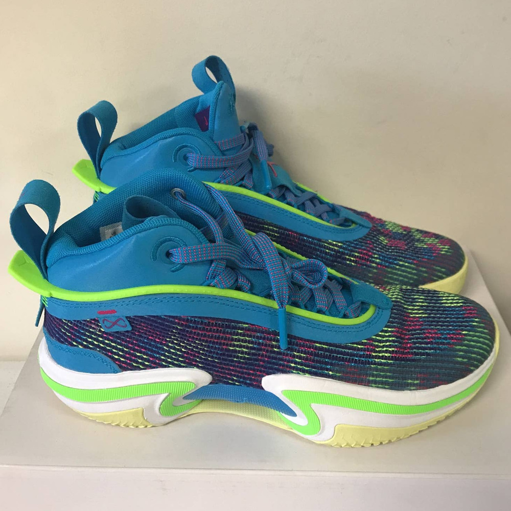 Nike Air Jordan XXXVI Luka (GS) Basketball Boys Shoes, Size 6.5y, Blue - Picture 5 of 11